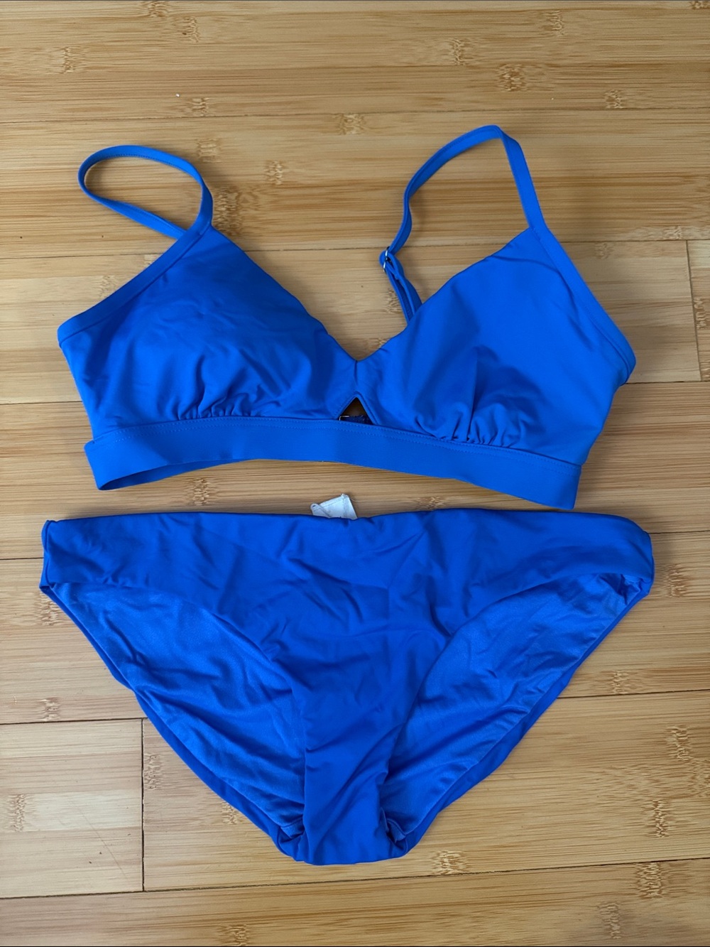 Seafolly Cobalt Blue Wireless Bikini Set